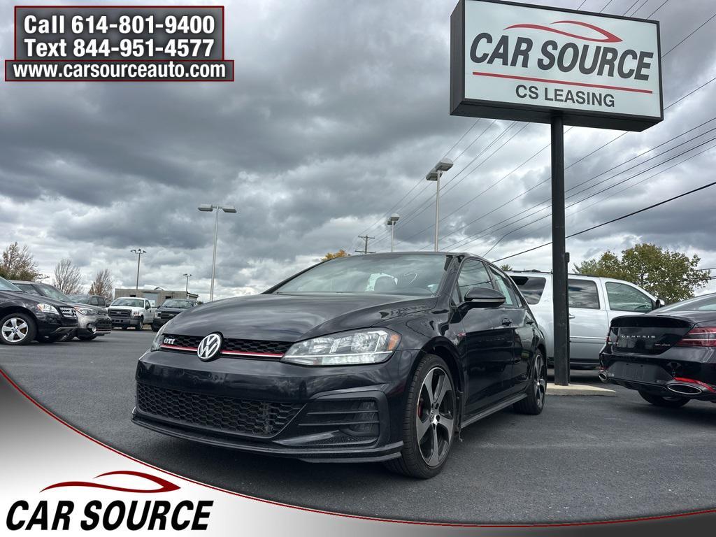 used 2018 Volkswagen Golf GTI car, priced at $16,950