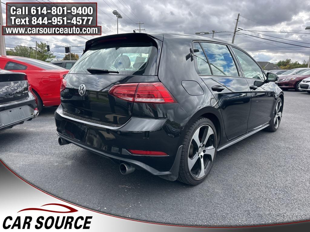 used 2018 Volkswagen Golf GTI car, priced at $16,950