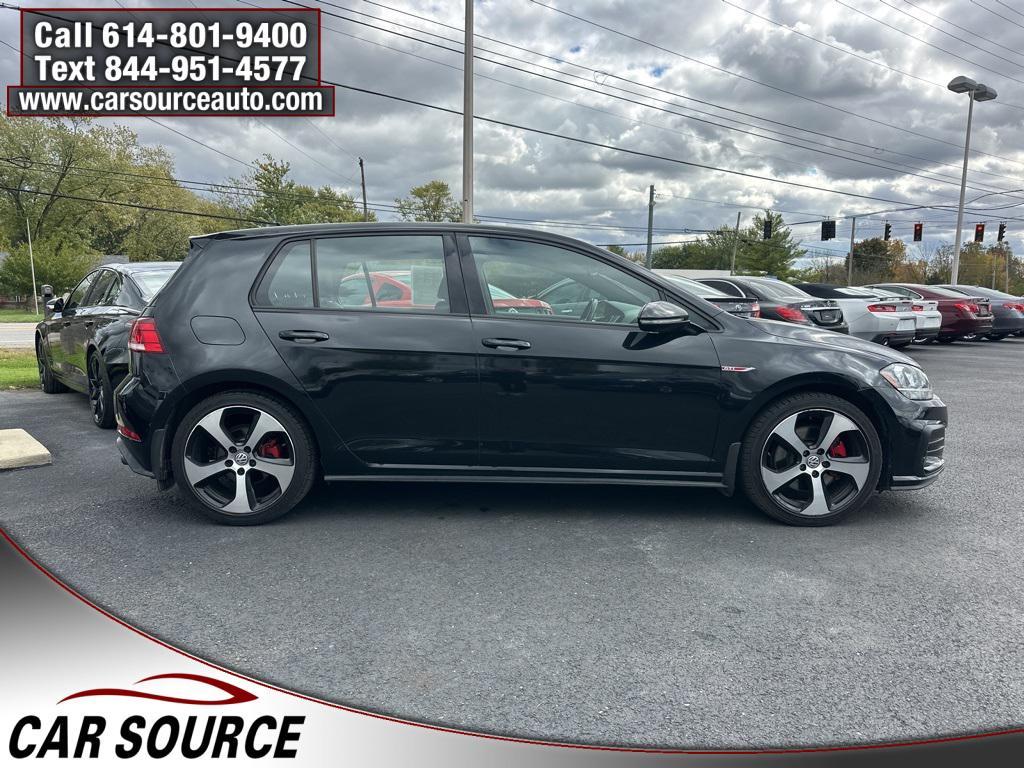 used 2018 Volkswagen Golf GTI car, priced at $16,950