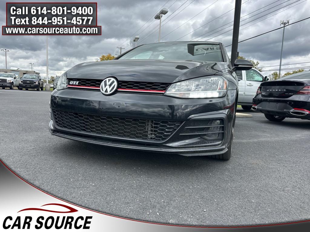 used 2018 Volkswagen Golf GTI car, priced at $16,950