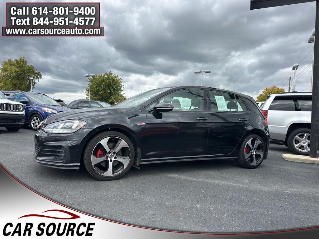 used 2018 Volkswagen Golf GTI car, priced at $16,950