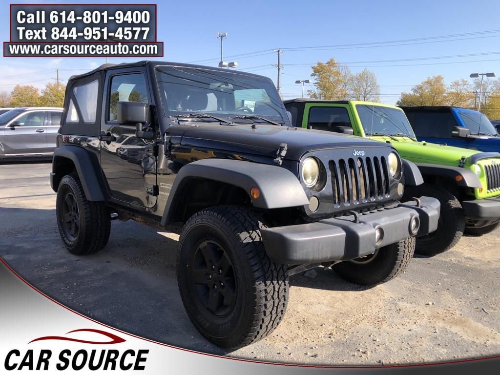used 2017 Jeep Wrangler car, priced at $13,995