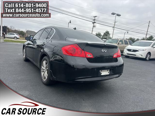 used 2012 INFINITI G37x car, priced at $7,995