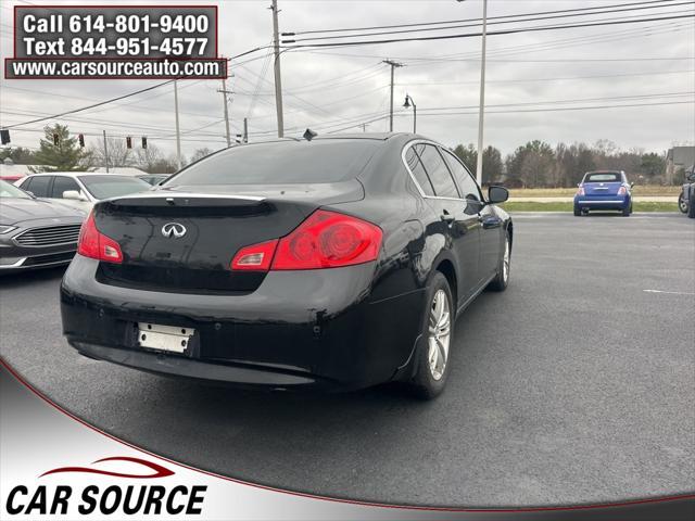 used 2012 INFINITI G37x car, priced at $7,995