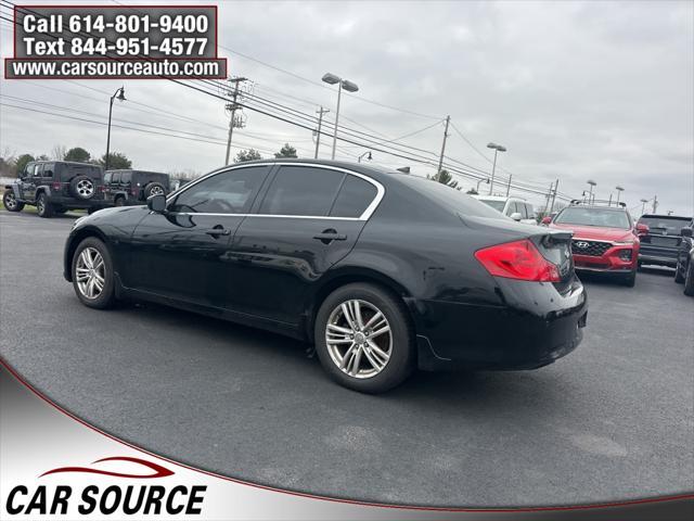 used 2012 INFINITI G37x car, priced at $7,995