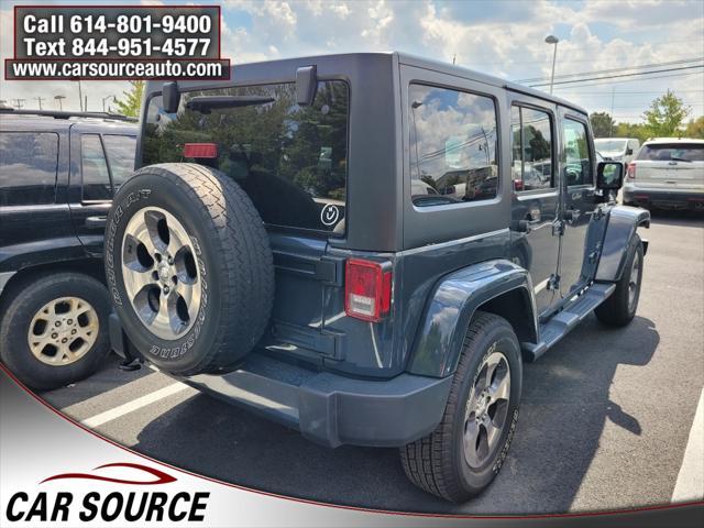 used 2017 Jeep Wrangler Unlimited car, priced at $20,995