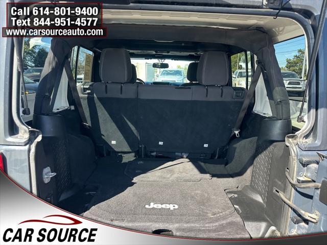 used 2017 Jeep Wrangler Unlimited car, priced at $19,450