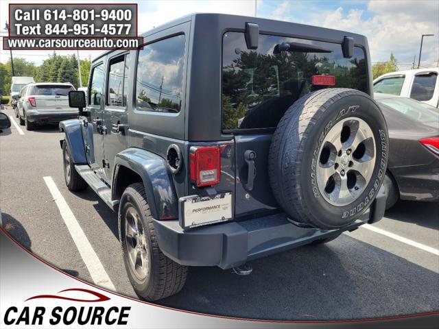 used 2017 Jeep Wrangler Unlimited car, priced at $20,995