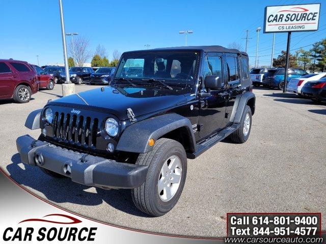 used 2017 Jeep Wrangler Unlimited car, priced at $18,450