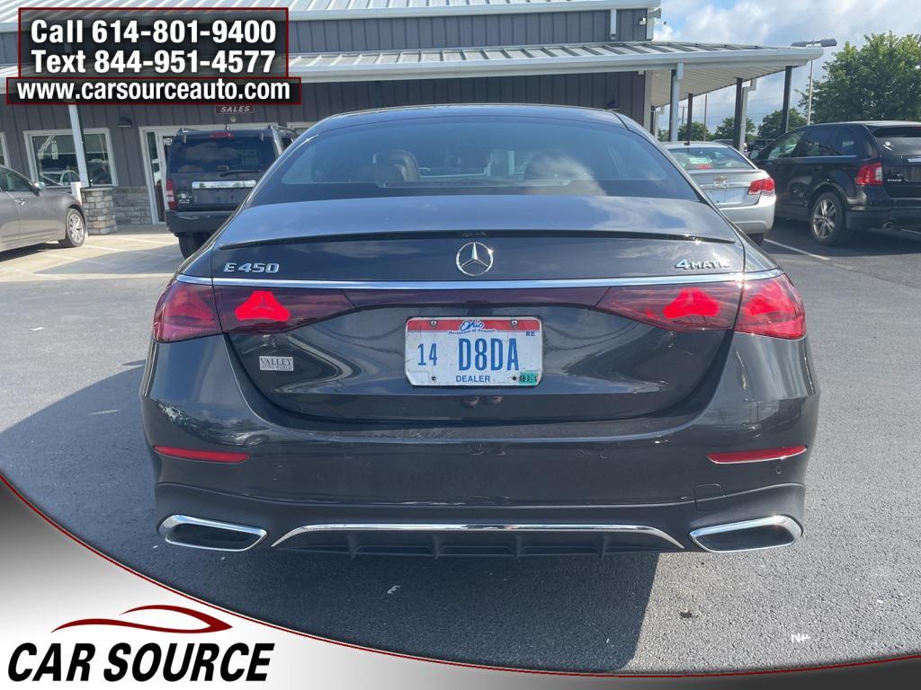used 2025 Mercedes-Benz E-Class car, priced at $62,995