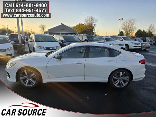 used 2021 Acura TLX car, priced at $25,450