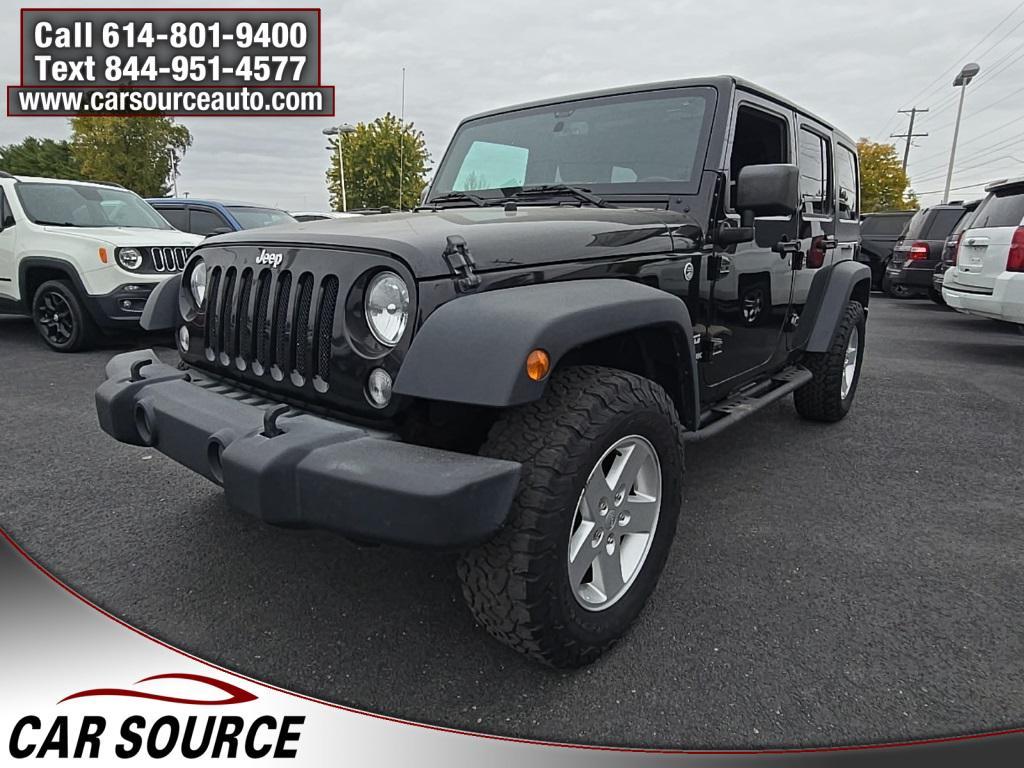 used 2018 Jeep Wrangler JK Unlimited car, priced at $16,950