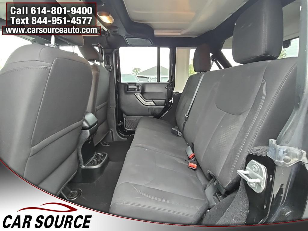 used 2018 Jeep Wrangler JK Unlimited car, priced at $16,950