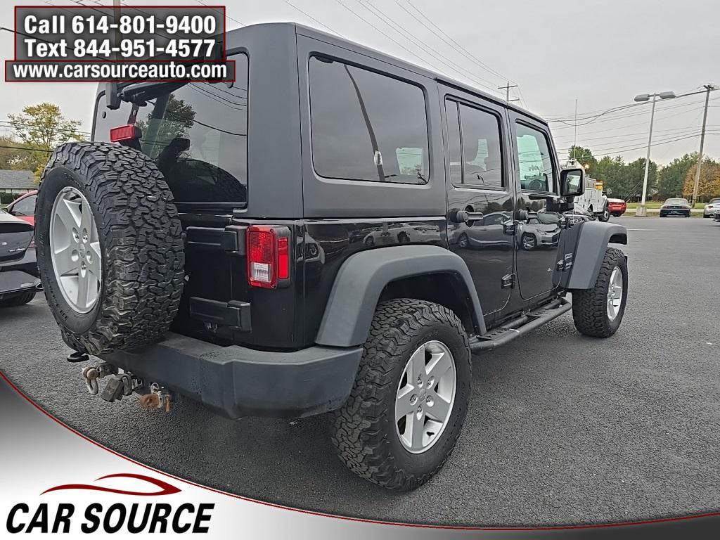 used 2018 Jeep Wrangler JK Unlimited car, priced at $16,950