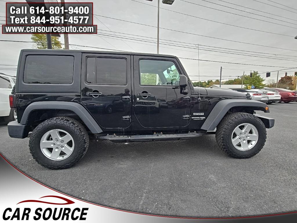 used 2018 Jeep Wrangler JK Unlimited car, priced at $16,950