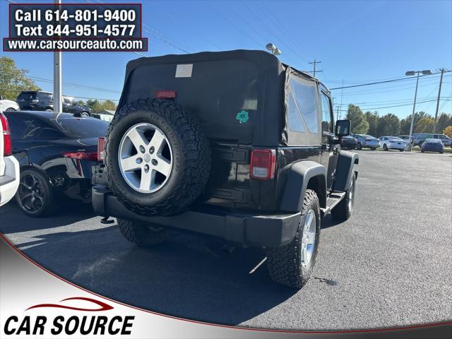 used 2012 Jeep Wrangler car, priced at $13,450