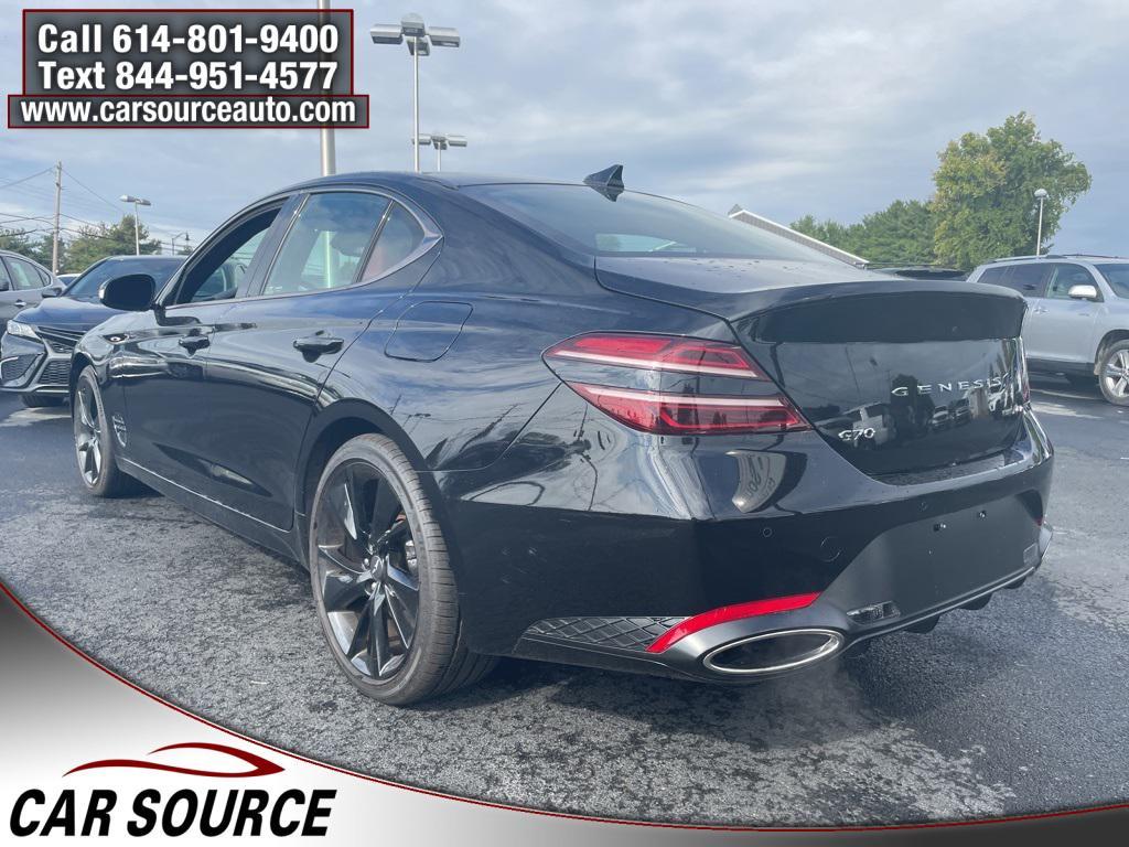 used 2023 Genesis G70 car, priced at $38,950