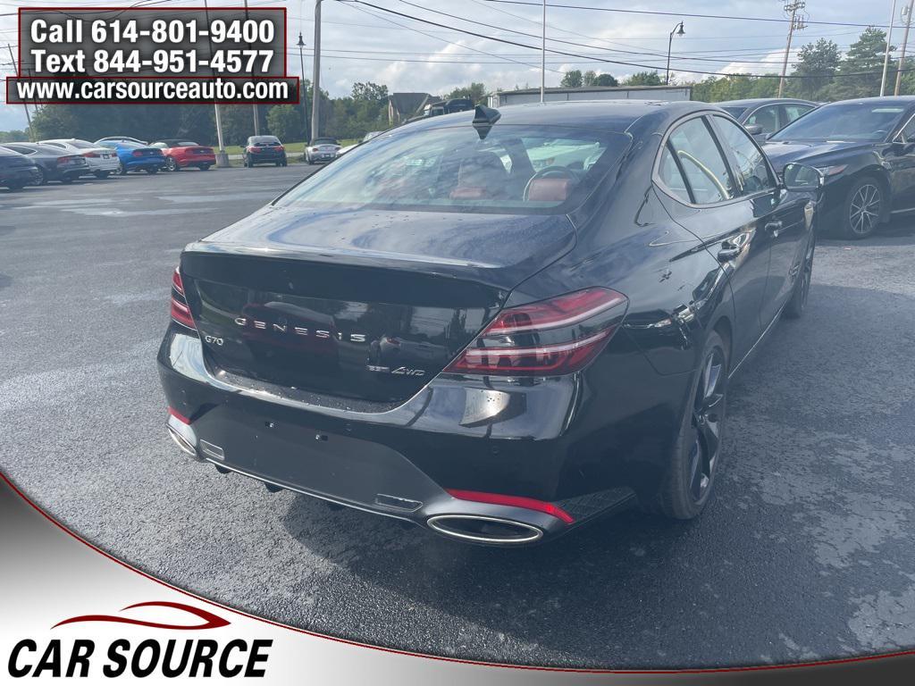 used 2023 Genesis G70 car, priced at $38,950