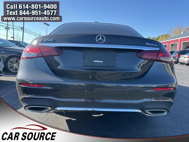 used 2021 Mercedes-Benz E-Class car, priced at $29,995