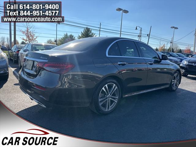 used 2021 Mercedes-Benz E-Class car, priced at $29,995