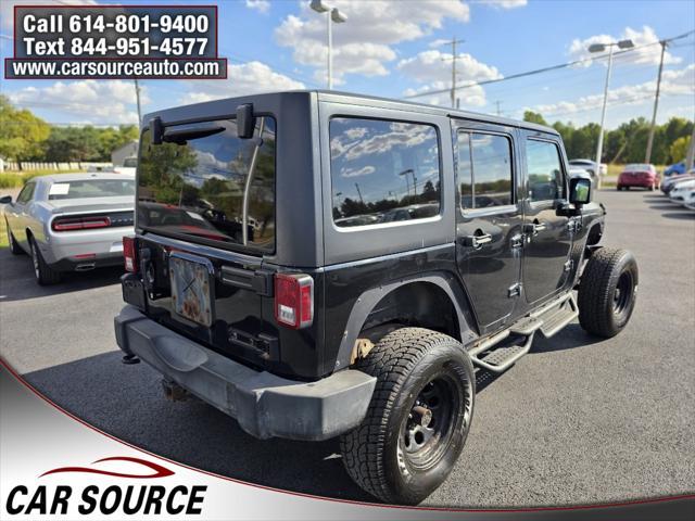 used 2012 Jeep Wrangler Unlimited car, priced at $11,995