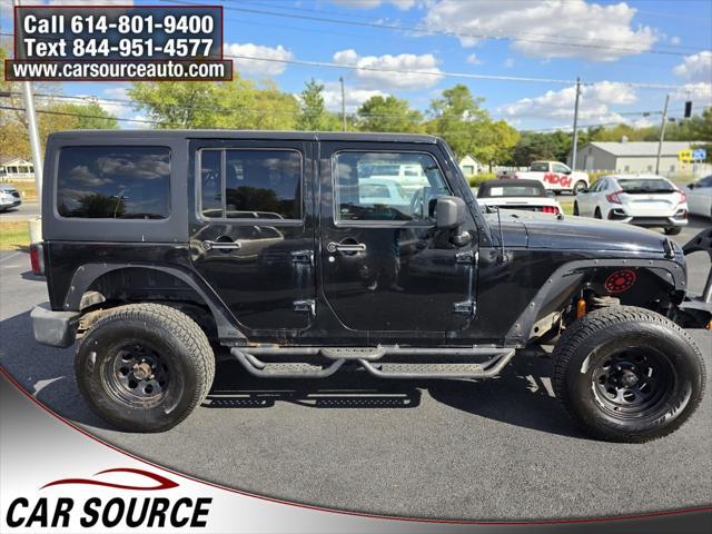 used 2012 Jeep Wrangler Unlimited car, priced at $11,995