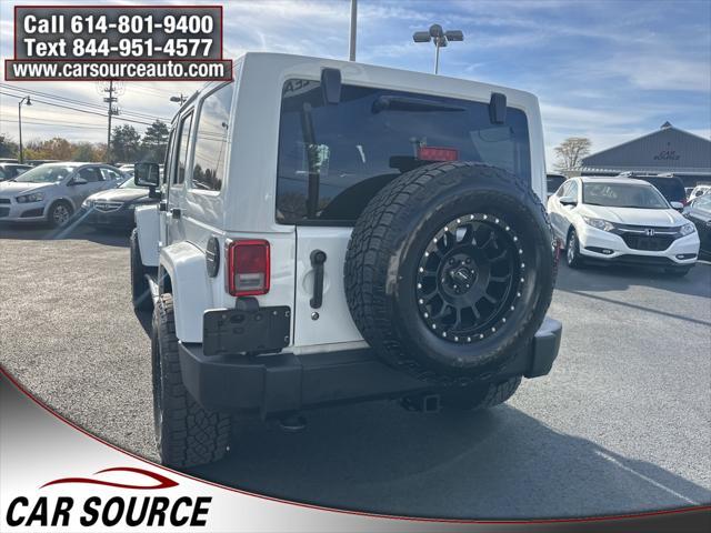 used 2012 Jeep Wrangler Unlimited car, priced at $13,450