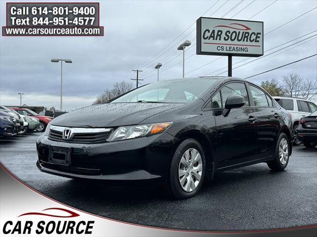 used 2012 Honda Civic car, priced at $10,995