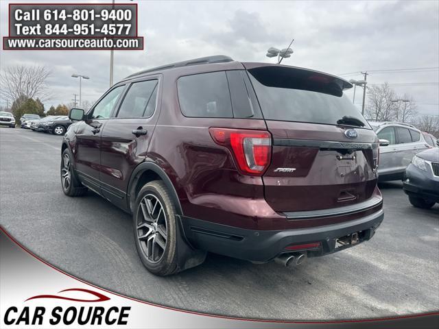 used 2018 Ford Explorer car, priced at $18,995