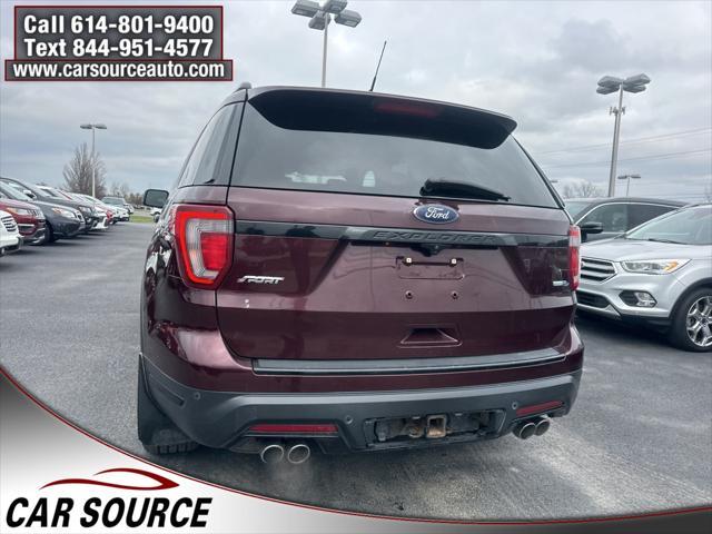 used 2018 Ford Explorer car, priced at $18,995