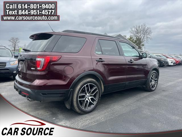 used 2018 Ford Explorer car, priced at $18,995