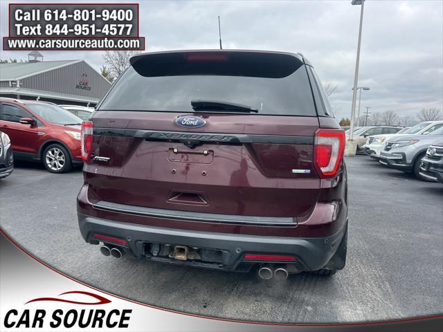 used 2018 Ford Explorer car, priced at $18,995