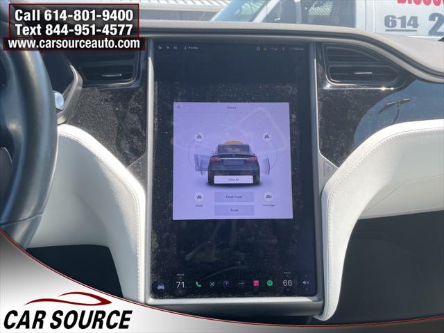 used 2020 Tesla Model X car, priced at $31,650