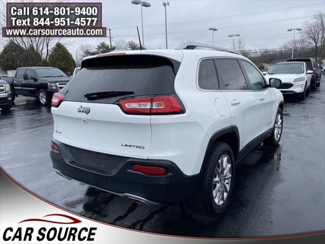 used 2016 Jeep Cherokee car, priced at $11,995