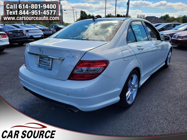 used 2010 Mercedes-Benz C-Class car, priced at $7,995