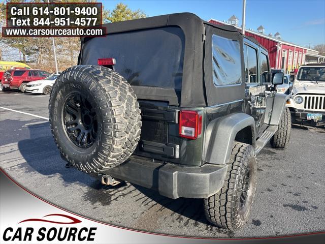 used 2011 Jeep Wrangler Unlimited car, priced at $13,450