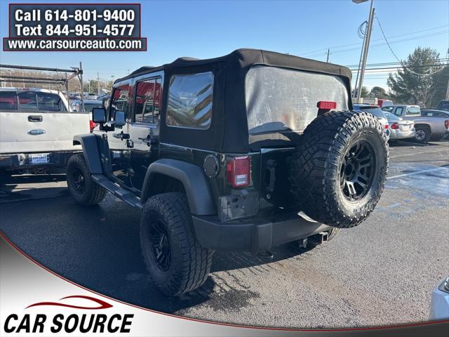 used 2011 Jeep Wrangler Unlimited car, priced at $13,450