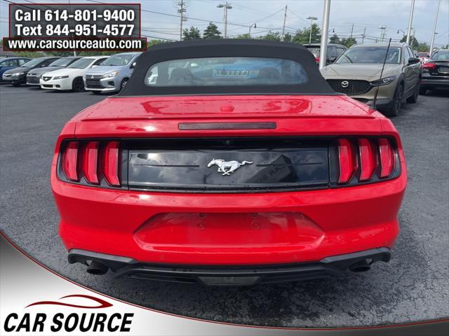 used 2021 Ford Mustang car, priced at $19,450