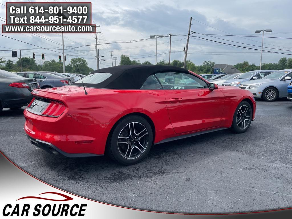 used 2021 Ford Mustang car, priced at $18,950