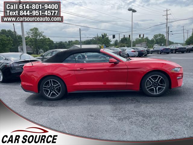 used 2021 Ford Mustang car, priced at $19,450