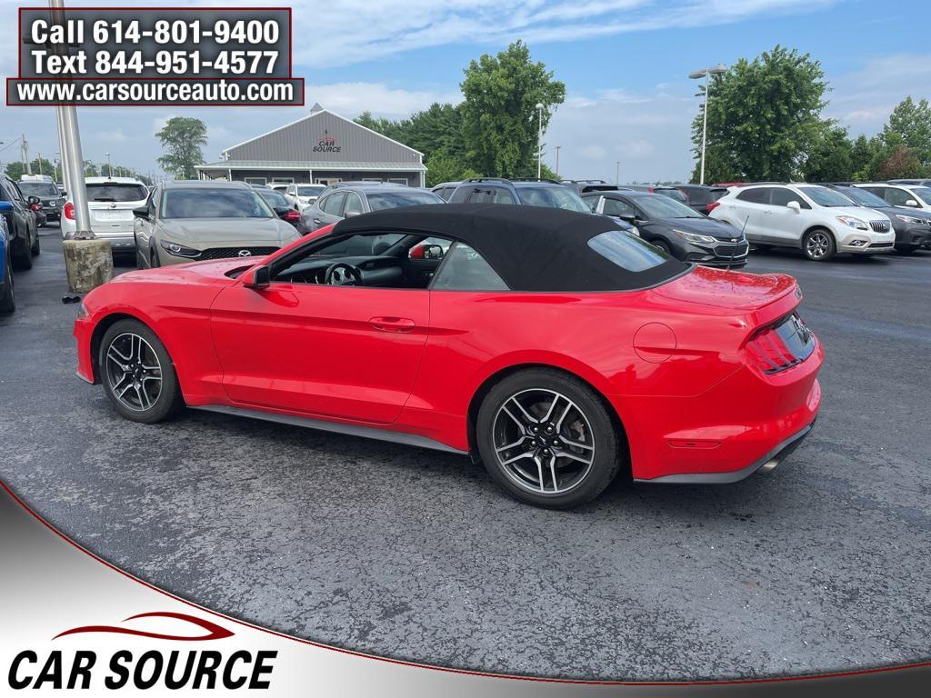 used 2021 Ford Mustang car, priced at $18,950