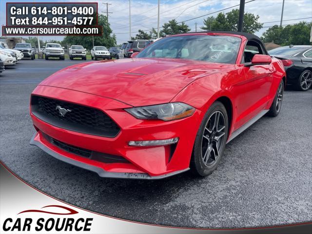 used 2021 Ford Mustang car, priced at $19,450