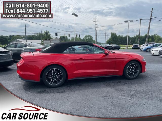 used 2021 Ford Mustang car, priced at $19,450