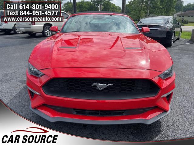 used 2021 Ford Mustang car, priced at $19,450