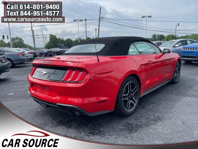 used 2021 Ford Mustang car, priced at $19,450