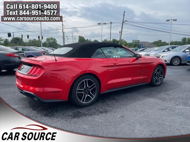 used 2021 Ford Mustang car, priced at $19,450