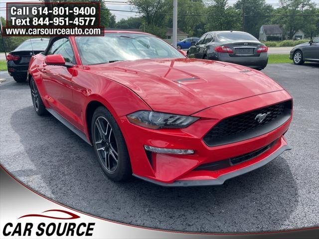 used 2021 Ford Mustang car, priced at $19,450