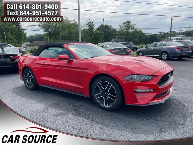 used 2021 Ford Mustang car, priced at $19,450