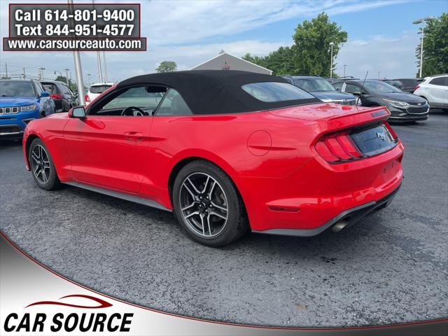 used 2021 Ford Mustang car, priced at $19,450