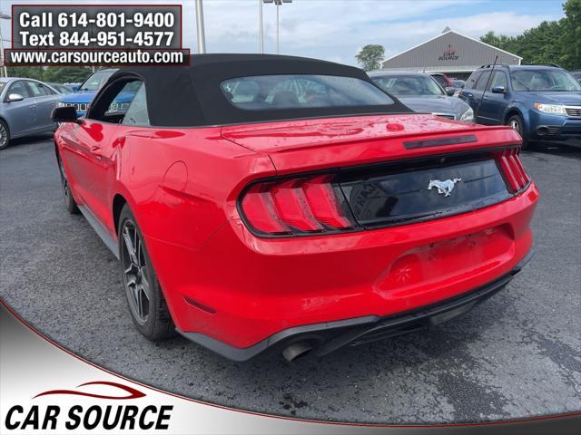 used 2021 Ford Mustang car, priced at $19,450